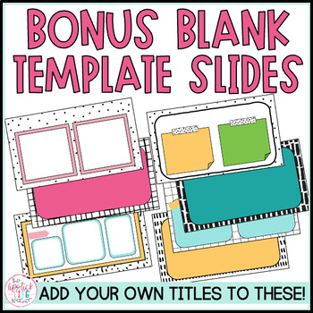 Google Slide Templates for the Year | Assignment Slides for Classroom
