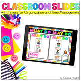 Classroom Slides with Timers for Classroom Management