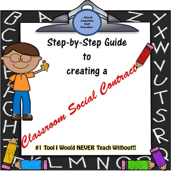 Preview of Effective Classroom Social Contract: Positive Behavior Management System