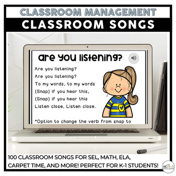 Preview of Classroom Songs