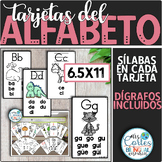 ALFABETO Y SÍLABAS EN ESPAÑOL: Láminas para la clase