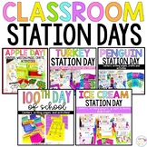 Classroom Stations Theme Days Centers Activities Crafts Writing
