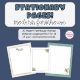 Classroom Stationary Forms | Modern Farmhouse | Back to Sc
