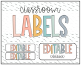 Classroom Storage Labels