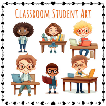 classroom conversation clip art