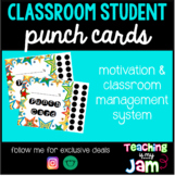 Classroom Student Punch Cards