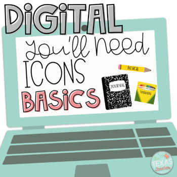 Preview of Assignment Slides | You Need Supply Icons DIGITAL BASICS