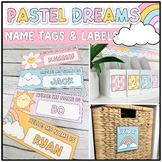 Classroom Supply Labels & Student Name Tags Bundle | Paste