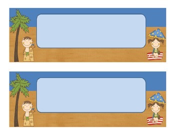 Classroom Table Name Tags by Canadian Diary | Teachers Pay Teachers