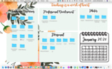 Classroom Teacher Desktop Wallpaper /Flower Desktop Organi