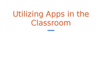 Preview of Classroom Tech Toolkit: Top Apps for Enhanced Learning and Communication