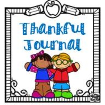Preview of Classroom Thankful Journal