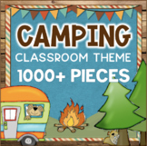 CAMPING Theme Classroom Decor Bundle Bulletin Board Room D