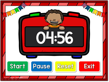 Timer for Kids 5 Minutes! Timer with Music for Classroom! Instrumental  Music for Kids Upbeat! 