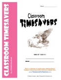 Classroom Timesavers - free printable forms and worksheets