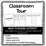 Classroom Tour: Back to School Activity for Students