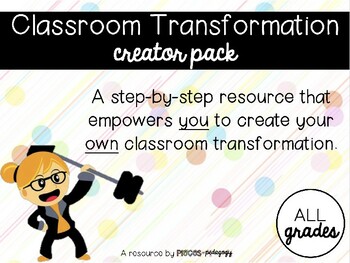Preview of Classroom Transformation Creator Pack (No Planning Meeting)