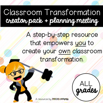 Preview of Classroom Transformation Creator Pack + Planning Meeting