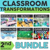 Classroom Transformations Bundle #1 - Winter, Beach, Campi