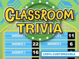 Classroom Trivia Family Feud Game || Editable Games PowerP