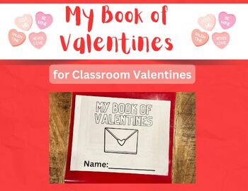 Preview of Classroom Valentine's Day Book