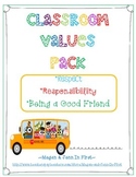Respect, Responsibilty and Be a Good Friend Pack