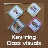 Classroom Visual Keyrings