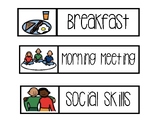 Classroom Visual Schedule