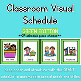 Classroom Visual Schedule Cards for Preschool, PreK, Kinde