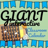 GIANT Classroom Setup Wall Calendar Display! - Days of the