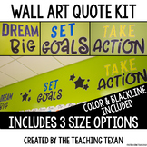 Classroom Wall Quotes Kit