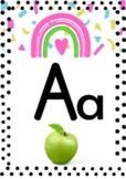 Classroom bright alphabet