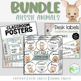 Classroom bundle | Australian animals theme