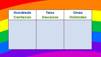 Preview of Classroom calendar cards: BOTH English and Spanish labels