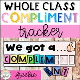 Classroom compliment tracker - Whole class classroom management