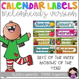 Classroom Days of the Week and Months of the Year Calendar