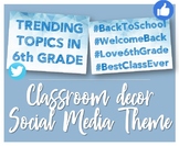 Classroom decor | Social media theme | Back to school