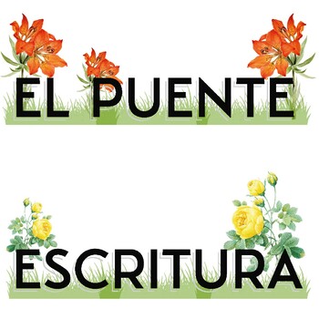 Preview of Classroom labels El Puente o Escritura