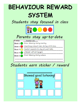 Sticker Chart Reward System