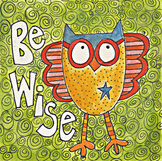Owl,Classroom management poster,Good choices, classroom ru