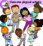 Classroom physical activity clip art-FREE!!