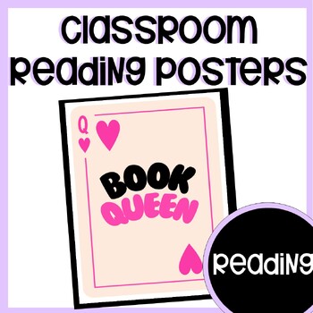Preview of Classroom reading posters