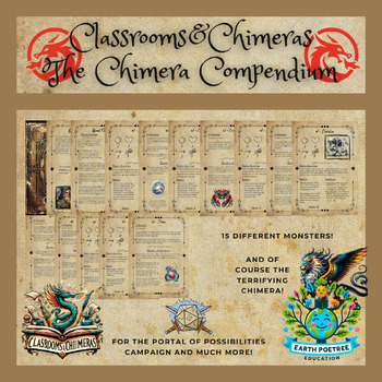 Preview of Classrooms & Chimeras | Chimera Compendium - 15 Monsters for D&D Compatible Game