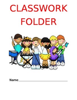 Preview of Classwork Folder