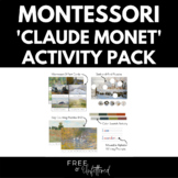 Claude Monet Activity Pack: A Montessori-Inspired Artist S