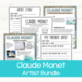 Claude Monet Art Lesson for Kids - Art History & Art Projects