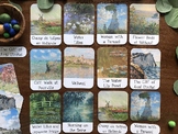 Claude Monet Artist Unit Study 3 Part Cards