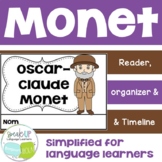 Claude Monet French Reader Organizer, & Timeline | Printab
