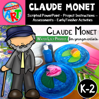 Preview of Claude Monet's Magical Garden Grades K-2