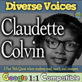 Claudette Colvin Web Quest Activity | Diverse Voices Proje
